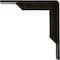 Ekena Millwork Stockport Steel Bracket, Antiqued Warm Silver 2"W x 8"D x 8"H BKTM02X08X08STAWS - alternate 5